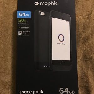 64GB Mophie Space pack iphone 6s plus
